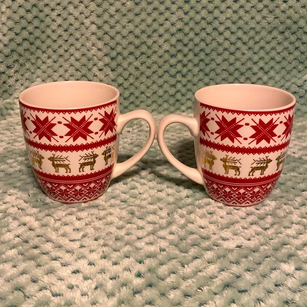 Large Holiday Mug Set